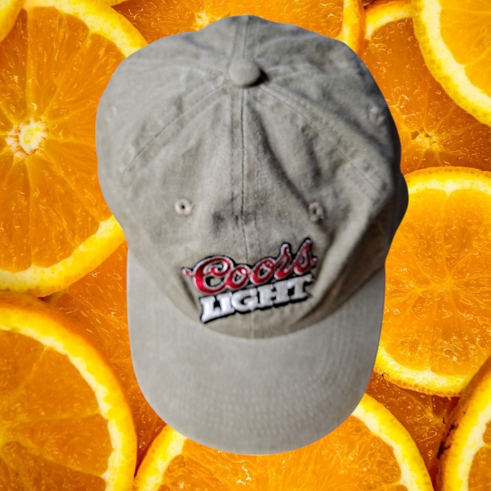Coors Light Hat Baseball Cap Adjustable Adult‎ Beer Logo